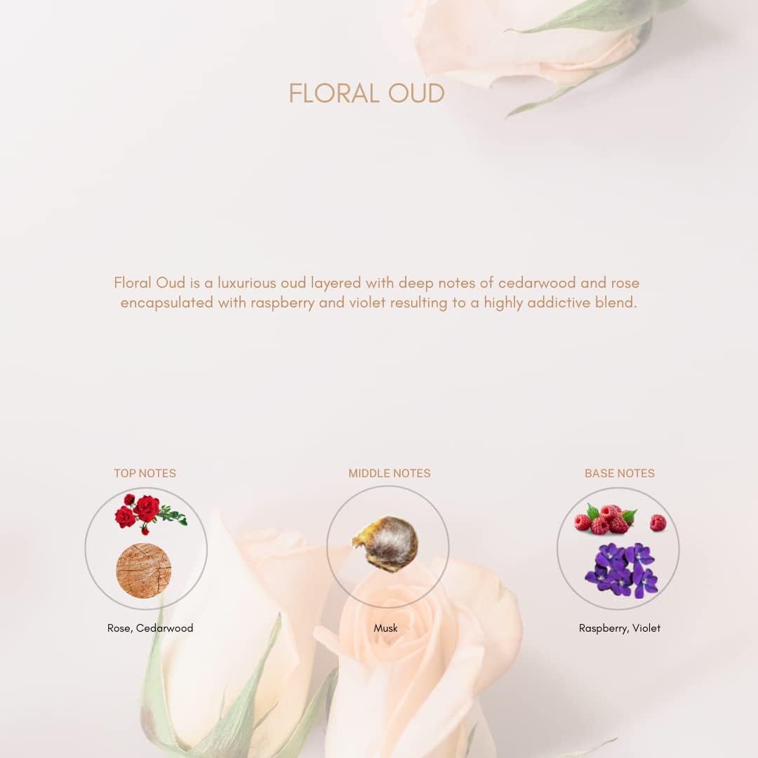 Floral Oud Fragrance Oil | Perfume Oil | SocialSkn