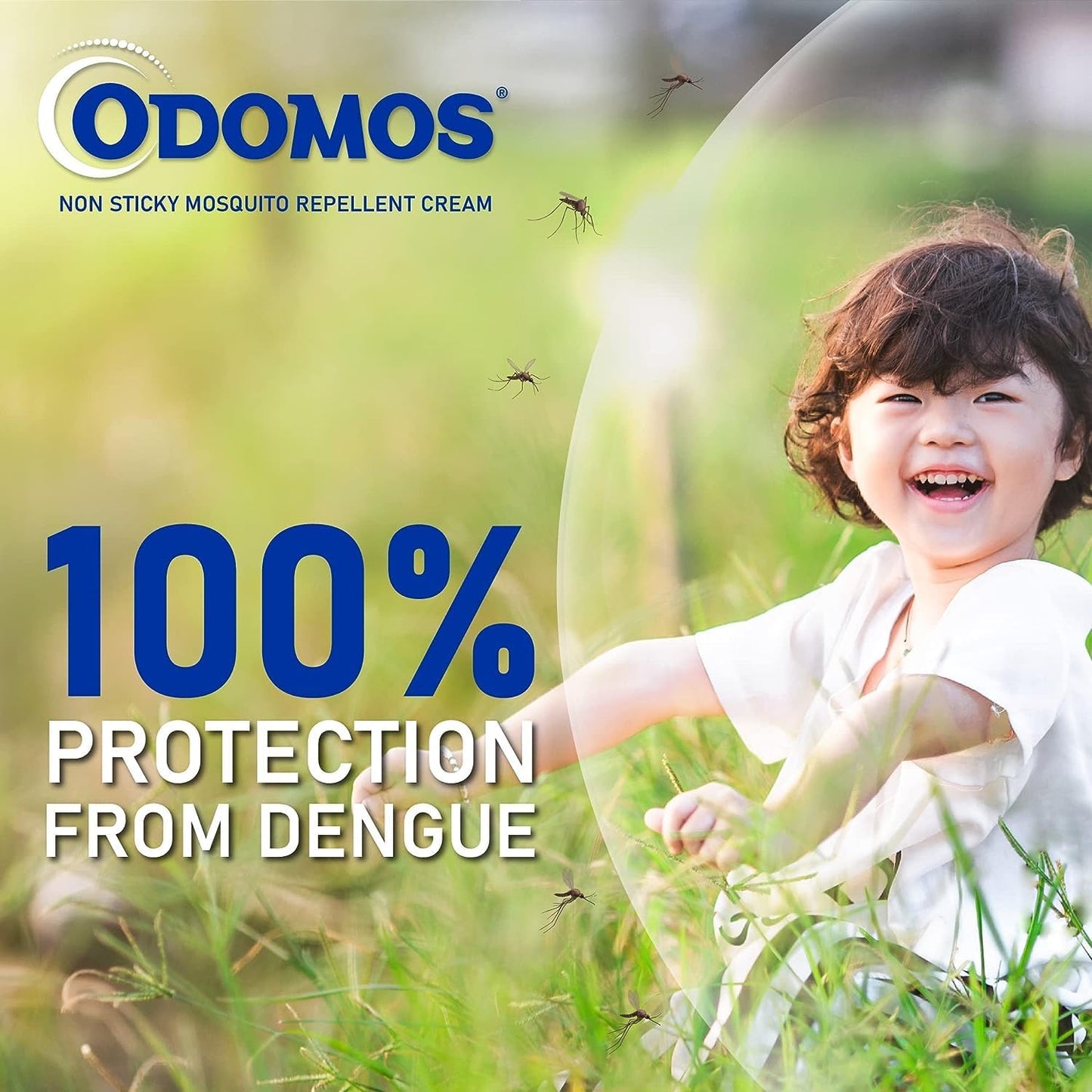 Odomos Mosquito Repellent Cream - 50g (Pack of 2)