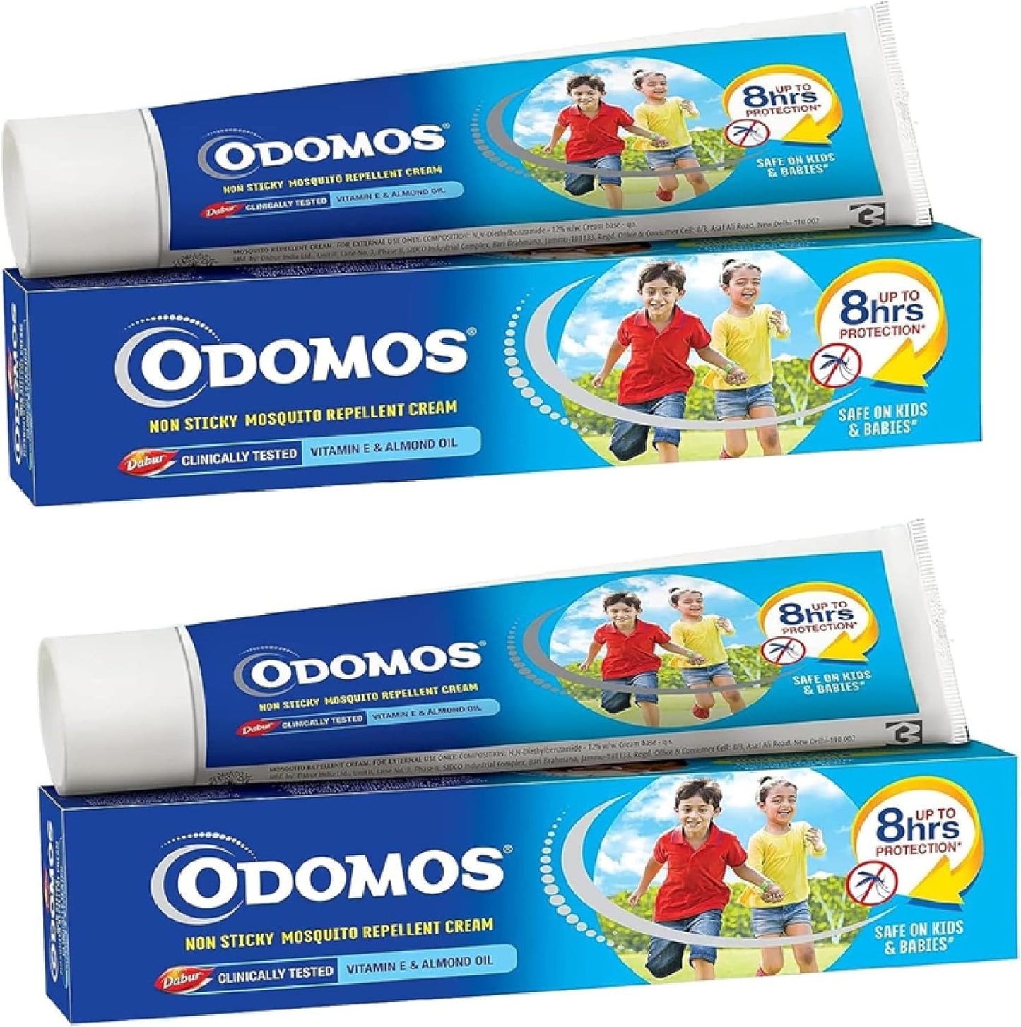 Odomos Mosquito Repellent Cream - 50g (Pack of 2)