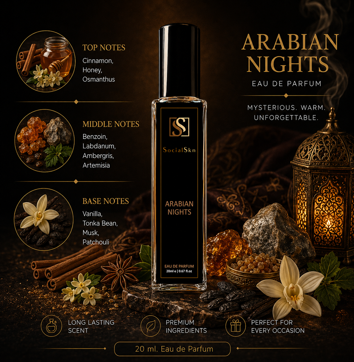 ARABIAN NIGHTS – Inspired by Oajan by Parfums de Marly.