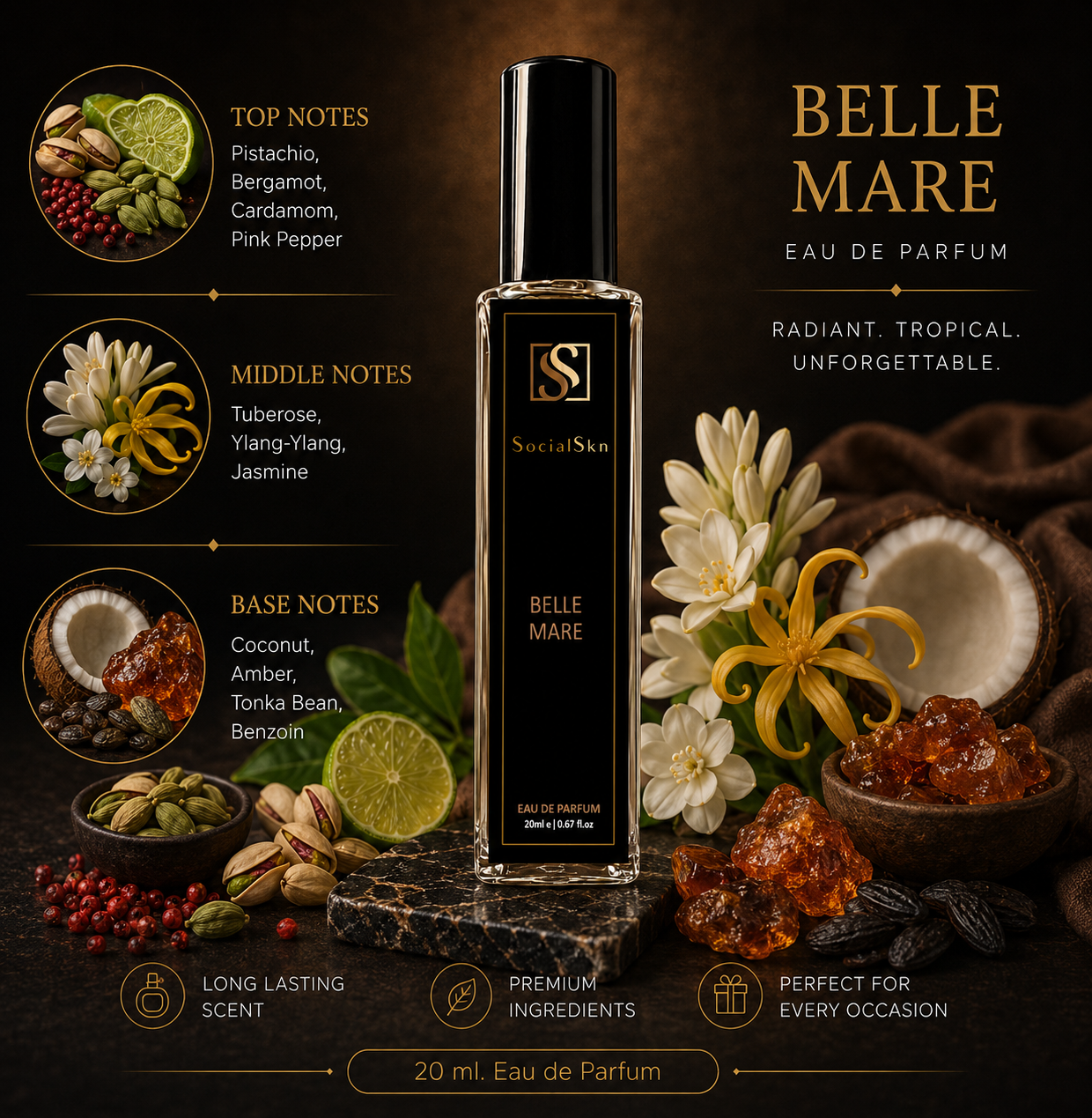 BELLE MARE - Inspired by Tom Ford Soleil Blanc