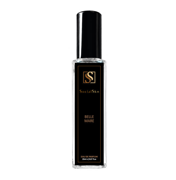 Socialskn BELLE MARE EDP 20ml Inspired by Tom Ford Soleil Blanc for Women warm creamy floral long-lasting luxury perfume