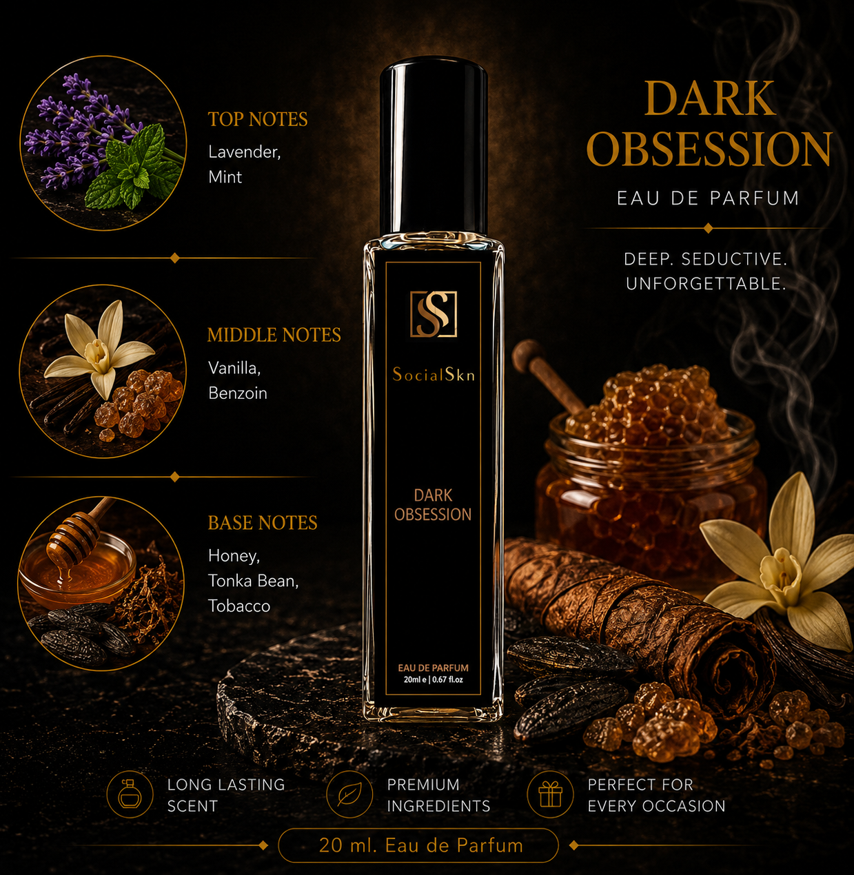 DARK OBSESSION - Inspired by JPG Le Male Elixir