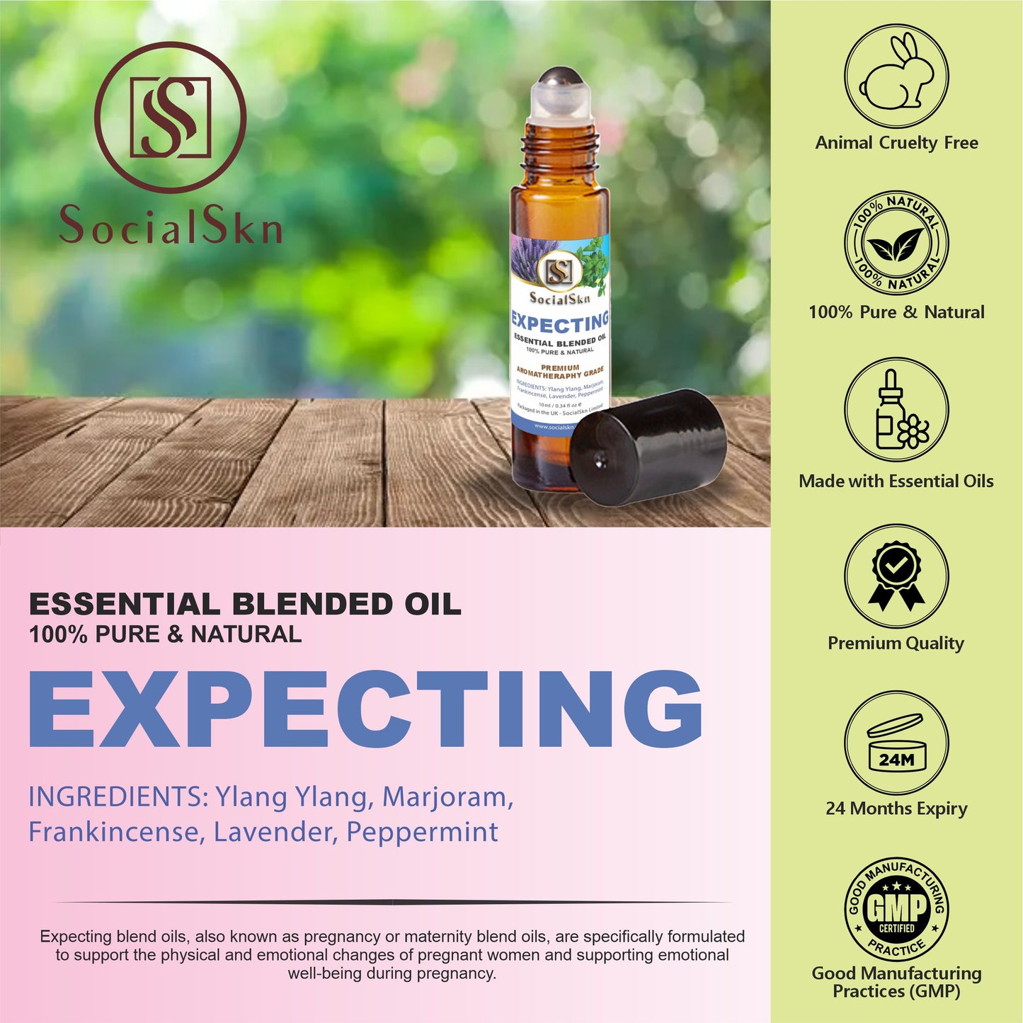 Essential Oil Blends | Best Essential Oil | SocialSkn