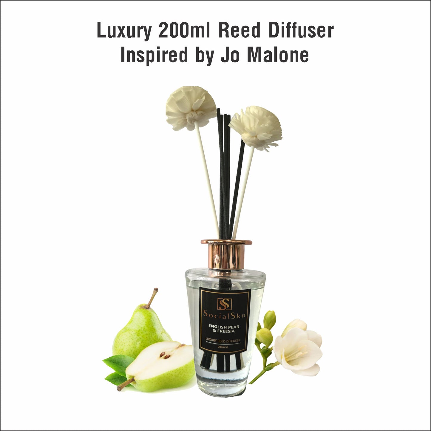 English Pear & Freesia - Inspired By Jo Malone Reed Diffuser
