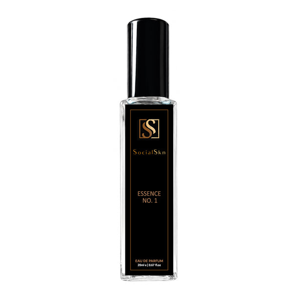 Socialskn ESSENCE NO. 1 EDP 20ml inspired by Molecule 01, a clean woody musky soft long-lasting unisex perfume