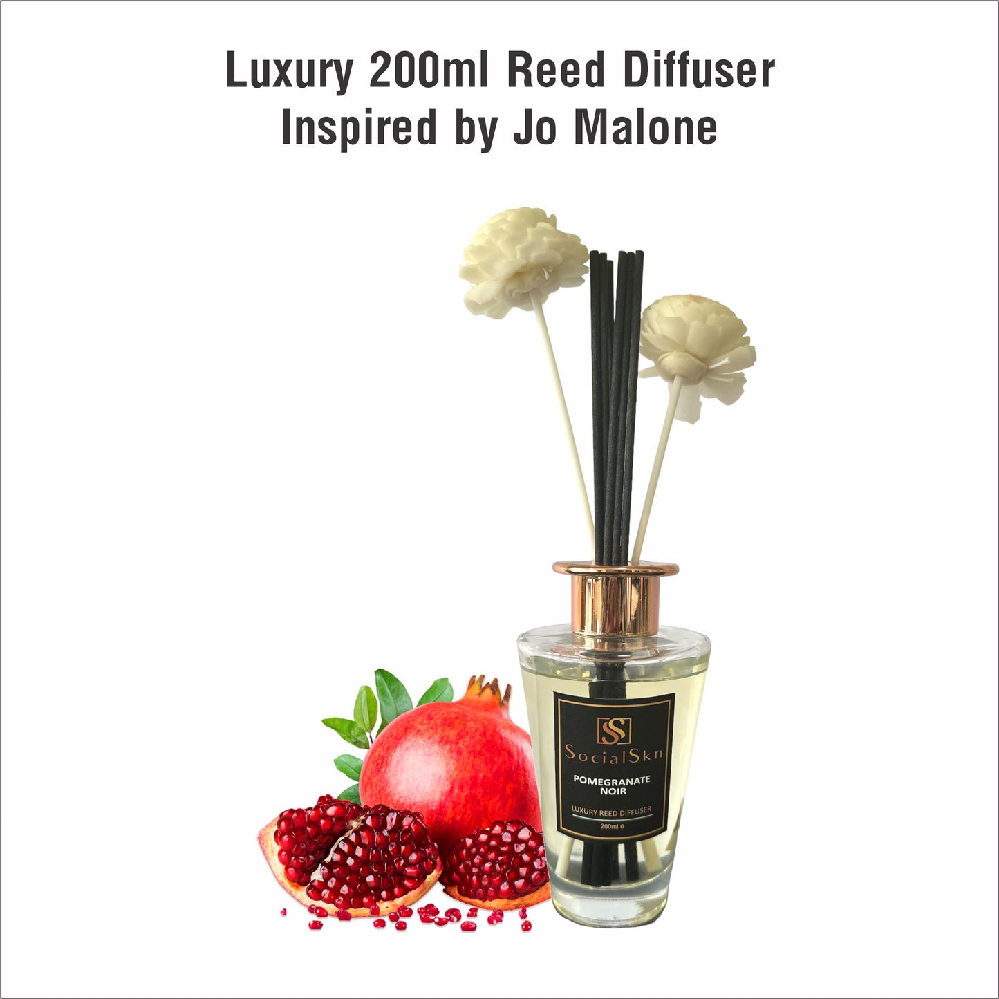 Pomegranate Noir - Inspired By Jo Malone Reed Diffuser