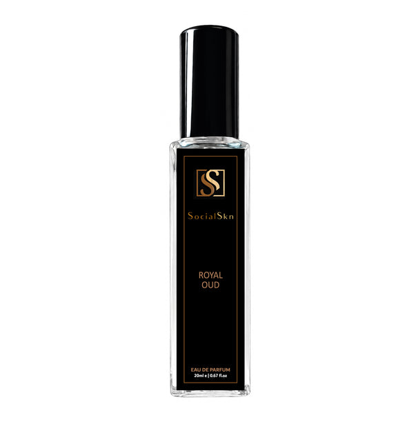 Socialskn ROYAL OUD EDP 20ml inspired by Oud for Greatness by Initio, a warm spicy woody oud long-lasting unisex luxury perfume