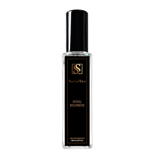 Socialskn ROYAL BOURBON EDP 20ml Inspired by Parfum de Marly Althair for Men, warm sweet vanilla spicy long-lasting perfume