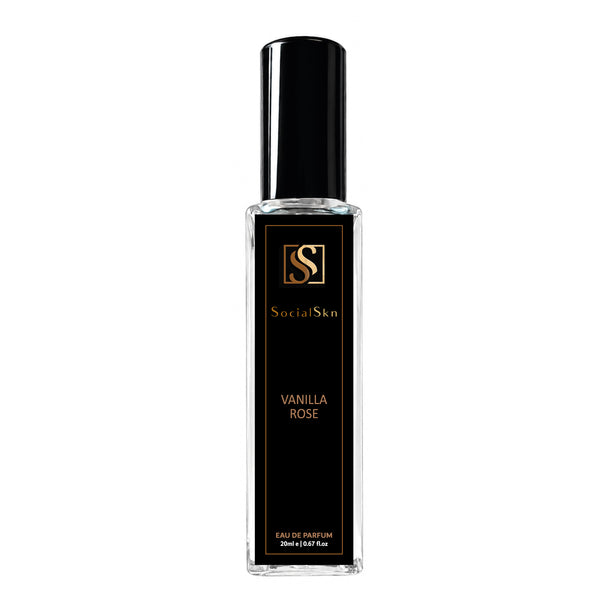 Socialskn VANILLA ROSE EDP 20ml inspired by Mancera Rose Vanilla for Women, a sweet rose vanilla long-lasting luxury perfume