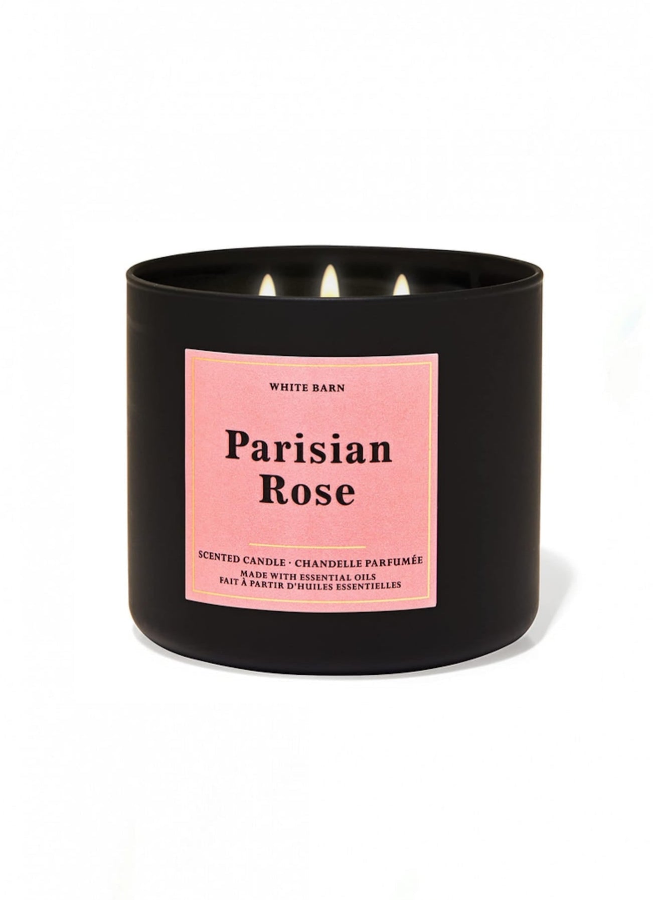 PARISIAN ROSE 3-Wick Candle
