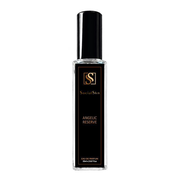 Socialskn ANGELIC RESERVE EDP 20ml inspired by Angels’ Share by Kilian, a oriental vanilla long-lasting unisex luxury perfume