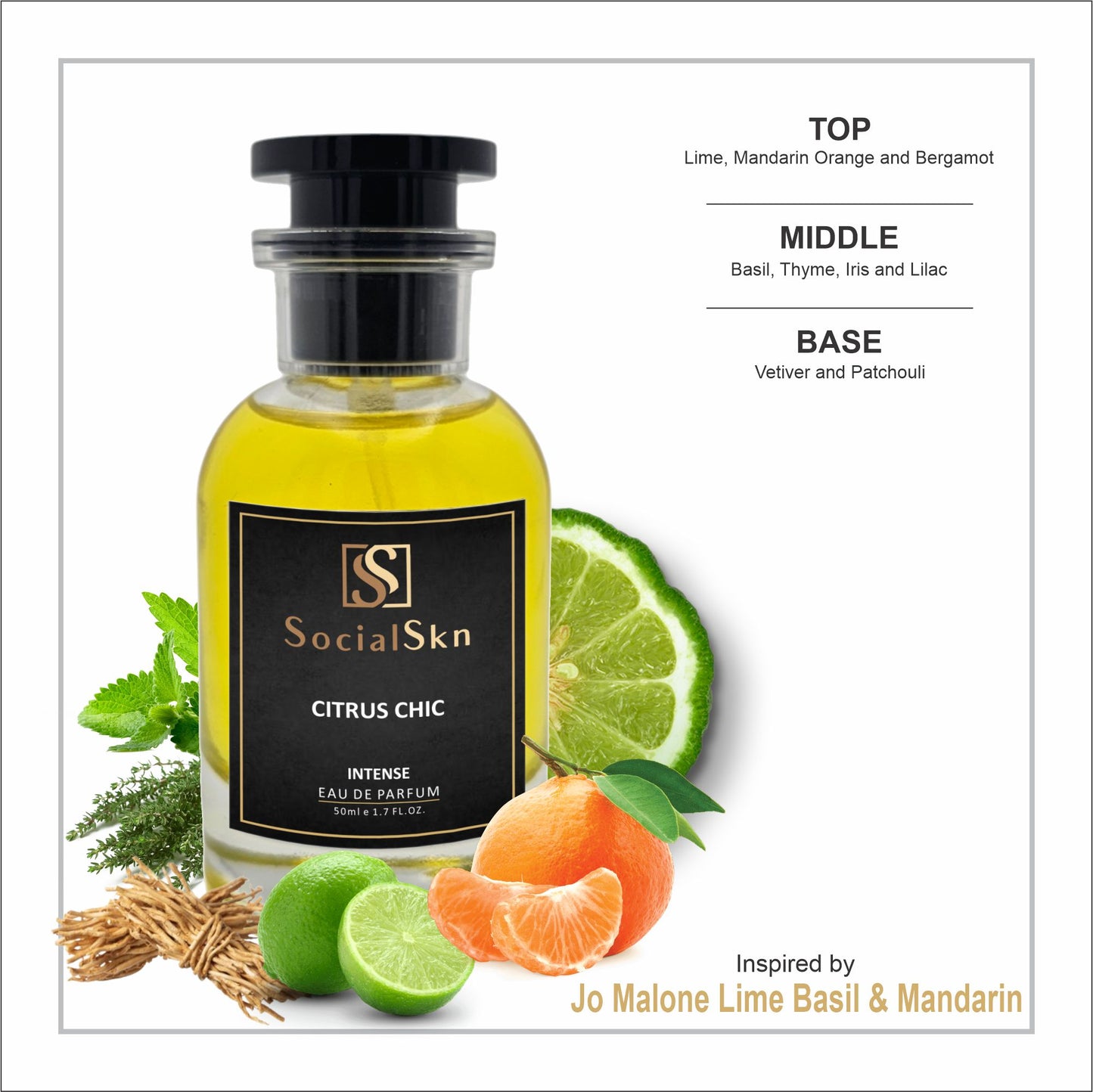 Citrus Chic - inspired by Jo Malone Lime Basil & Mandarin
