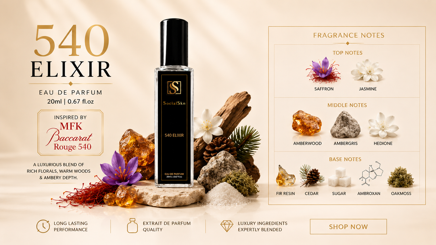 540 ELIXIR - Inspired by Baccarat Rouge 540