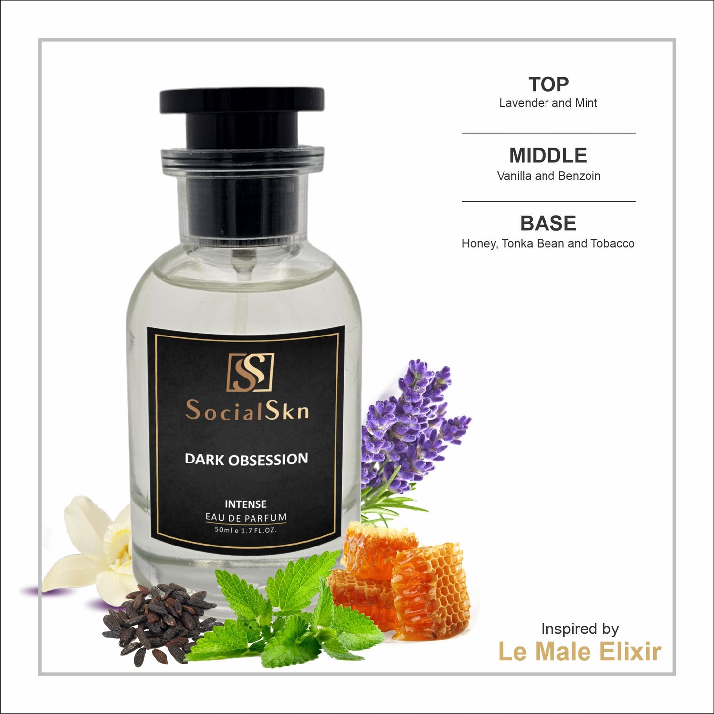 Dark Obsession - Inspired by Le Male Elixir by Jean Paul Gaultier