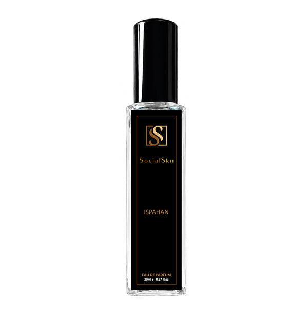 Socialskn ISPAHAN EDP 20ml Inspired by Dior Oud Ispahan, a Unisex smoky rose oud woody long-lasting luxury perfume