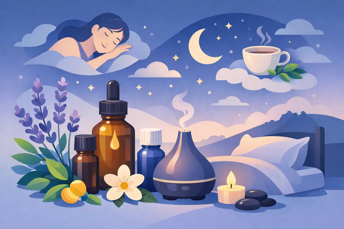 7 Essential Oil Blends for Sleep and Wind-Down