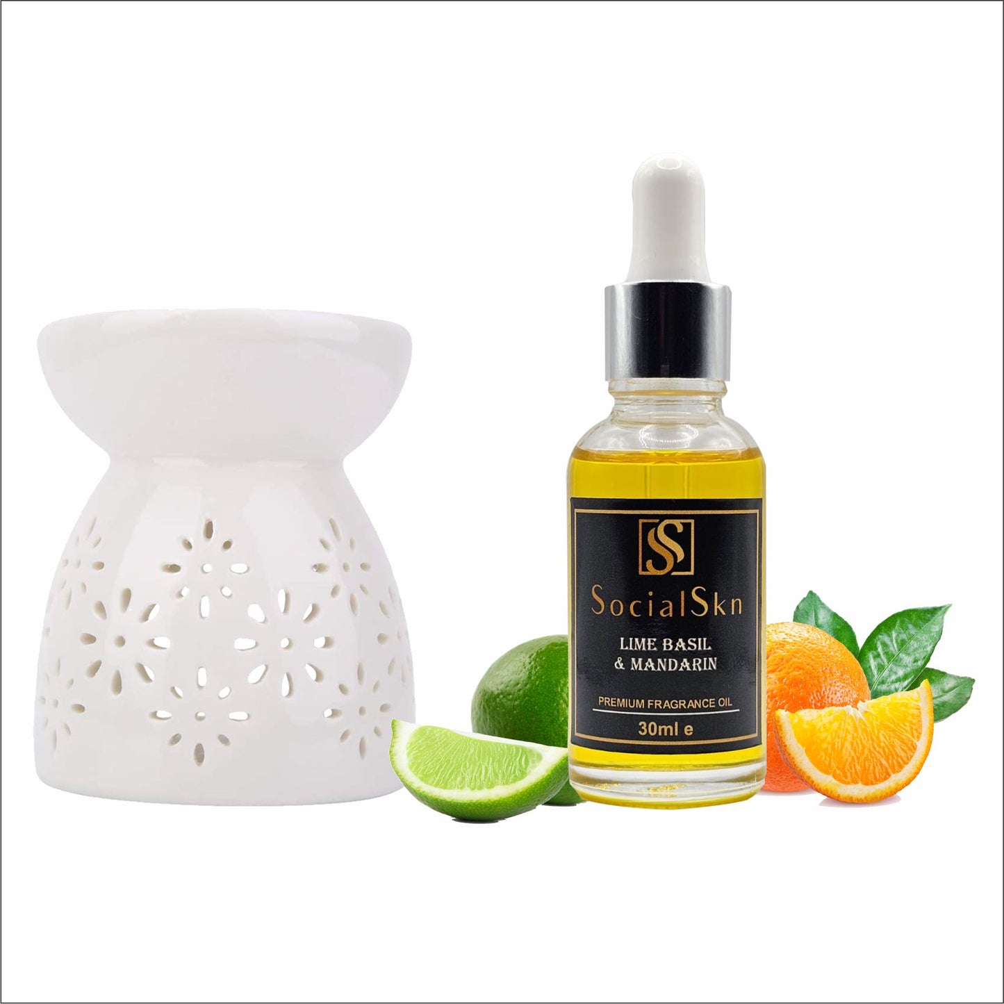 LIME BASIL & MANDARIN - Inspired by Jo Malone - Oil Burner