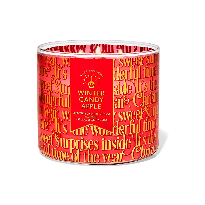 Winter Candy Apple 3-Wick Candle 411g