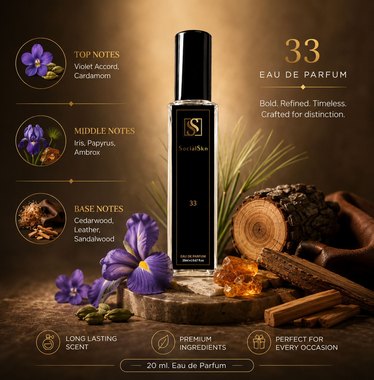 33 – Inspired by Santal 33 by Le Labo