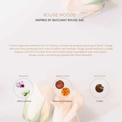 Rouge Woods - Inspired by Baccarat Rouge 540