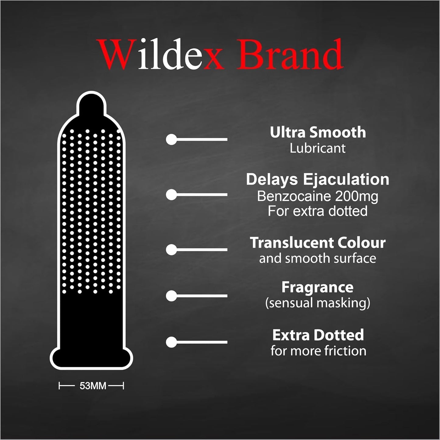 Wildex Condoms - (18 Pack)