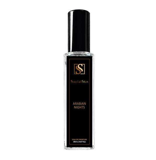 Socialskn ARABIAN NIGHTS EDP 20ml  Inspired by Oajan by Parfums de Marly, a sweet spicy honey warm long-lasting unisex luxury perfume