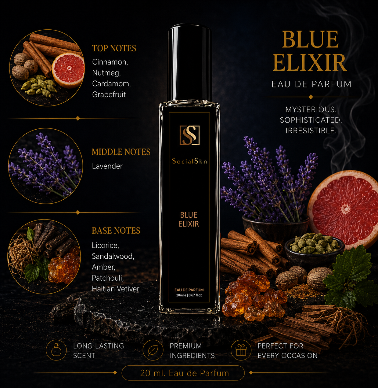 BLUE ELIXIR - Inspired by Dior Sauvage Elixir