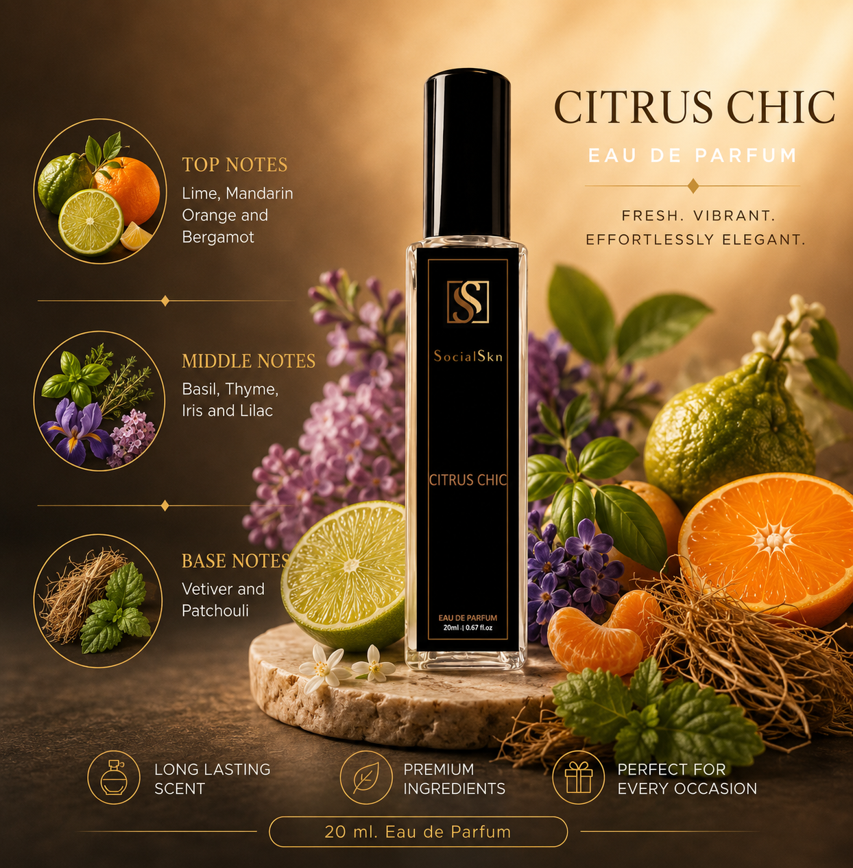 CITRUS CHIC - Inspired by Jo Malone Lime Basil & Mandarin