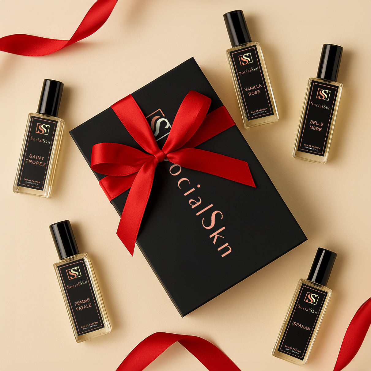 SocialSkn Signature Collection Luxury Women Perfume Gift Set (5x20ml) EDP