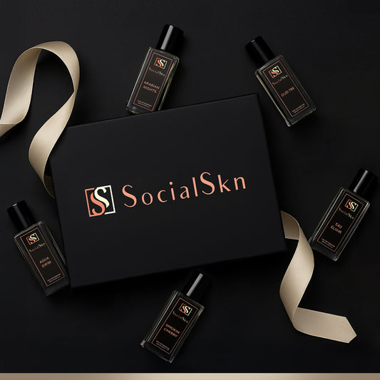 SocialSkn Signature Collection Luxury Unisex Perfume Gift Set (5x20ml) EDP