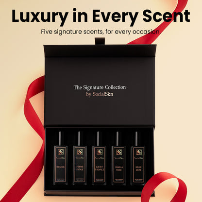 SocialSkn Signature Collection Luxury Women Perfume Gift Set (5x20ml) EDP