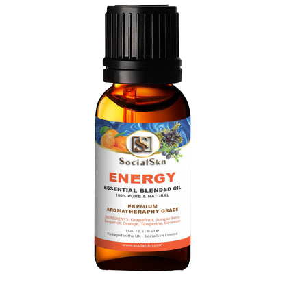 Essential Oil for Energy | Energy Oils Blend | SocialSkn