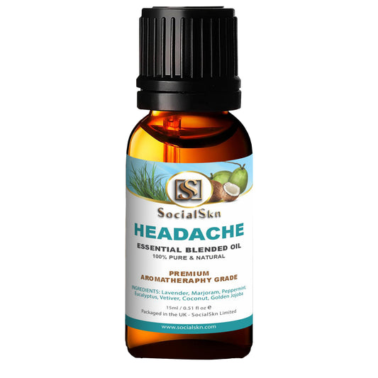 Headache Blend Oils | Headache Blend Essential Oils | SocialSkn