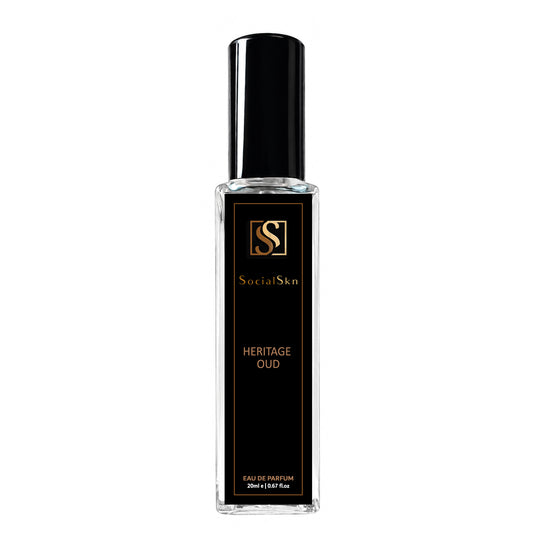 Socialskn HERITAGE OUD EDP 20ml sweet rose oud vanilla long-lasting unisex luxury perfume