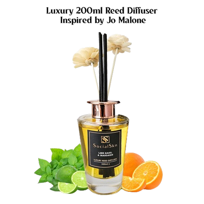 Lime Basil and Mandarin - Inspired By Jo Malone Reed Diffuser