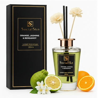 Orange Jasmine & Bergamot - Inspired by Prada Paradoxe Reed Diffuser