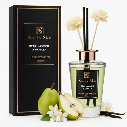 Pear Jasmine & Vanilla - Inspired by Black Opium Reed Diffuser
