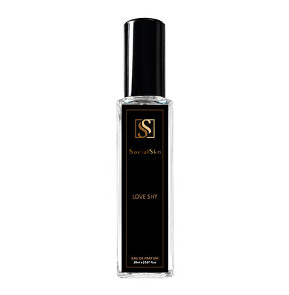 Socialskn LOVE SHY EDP 20ml for Women sweet floral vanilla marshmallow long-lasting perfume