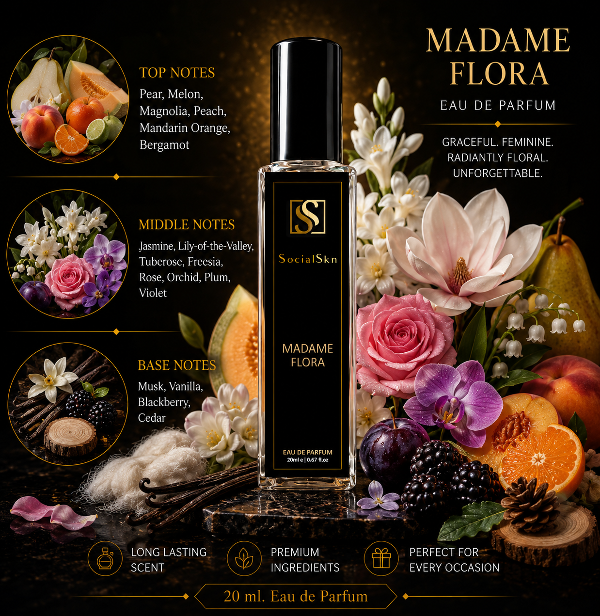 MADAME FLORA - Inspired by Dior Jadore