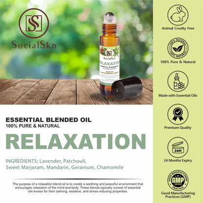 Relaxation Essential Oils | Calming Essential Oils | SocialSkn