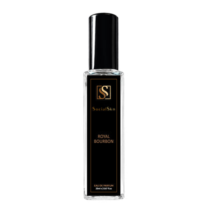 Socialskn ROYAL BOURBON EDP 20ml Inspired by Parfum de Marly Althair for Men, warm sweet vanilla spicy long-lasting perfume