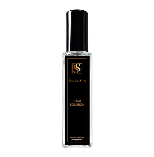 Socialskn ROYAL BOURBON EDP 20ml for Men warm vanilla spicy oriental long-lasting perfume