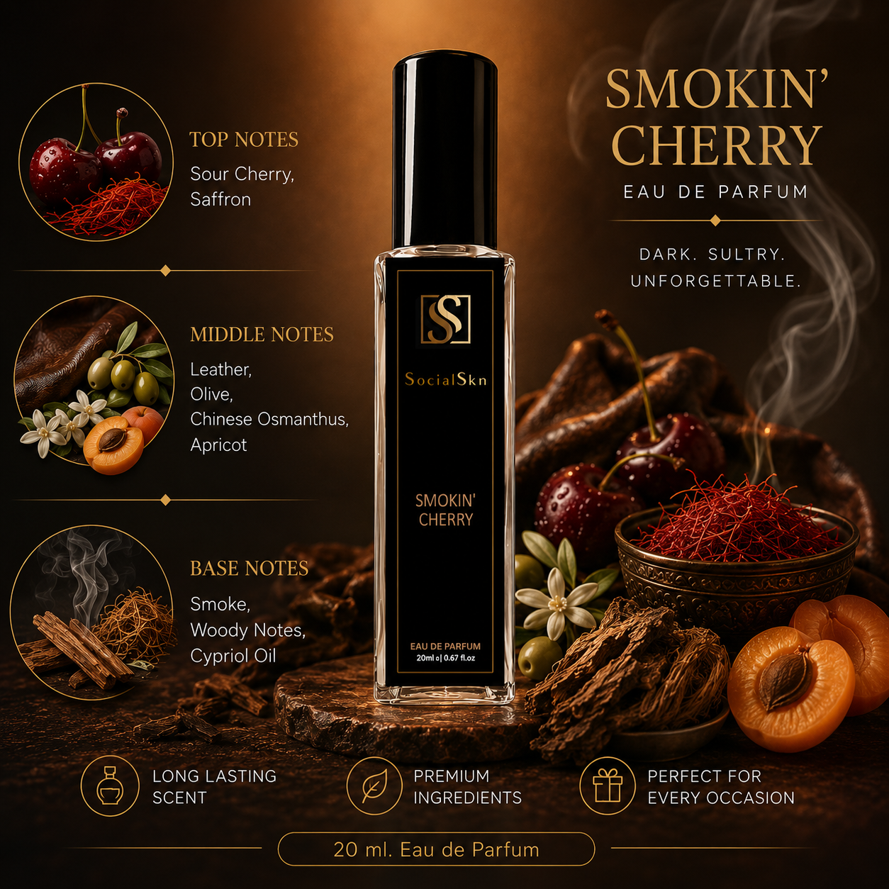 SMOKIN’ CHERRY - Inspired by Tom Ford Cherry Smoke