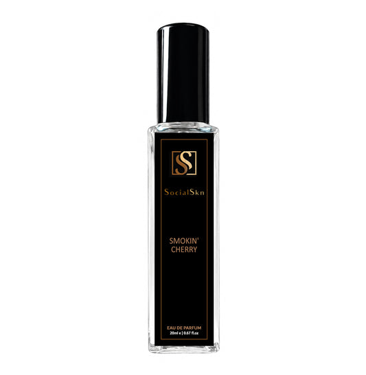Socialskn SMOKIN’ CHERRY EDP 20ml smoky cherry leather woody long-lasting unisex luxury perfume