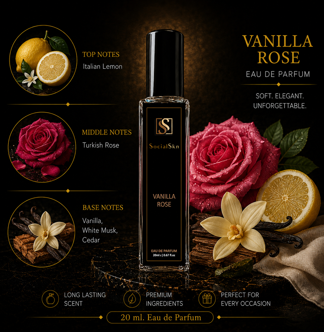 VANILLA ROSE - Inspired by Mancera Roses Vanille
