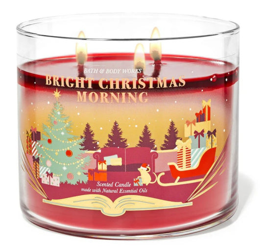Bright Christmas Morning 3-Wick Candle